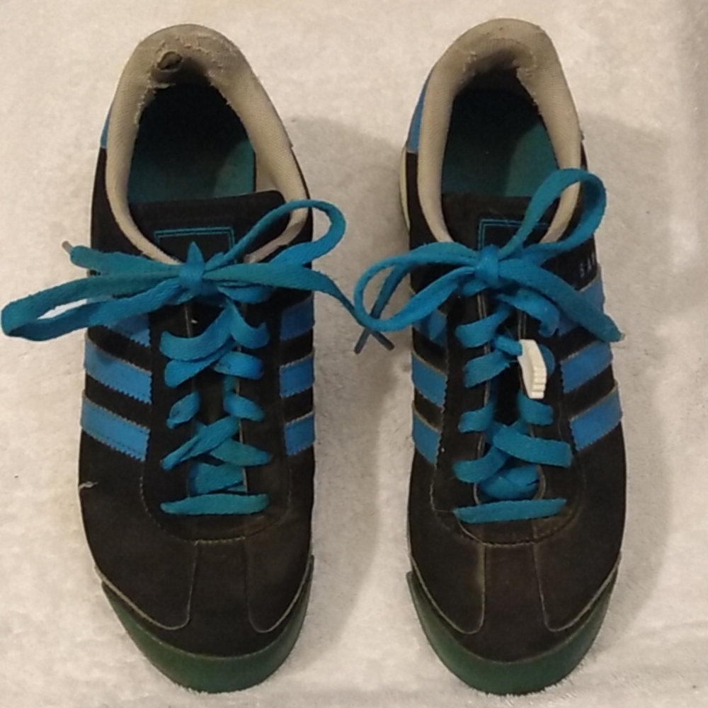 Adidas Samoa Leather Upper Sneakers